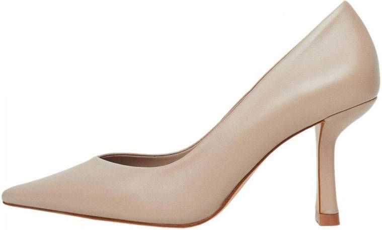 Mango Leren schoenen met hakken