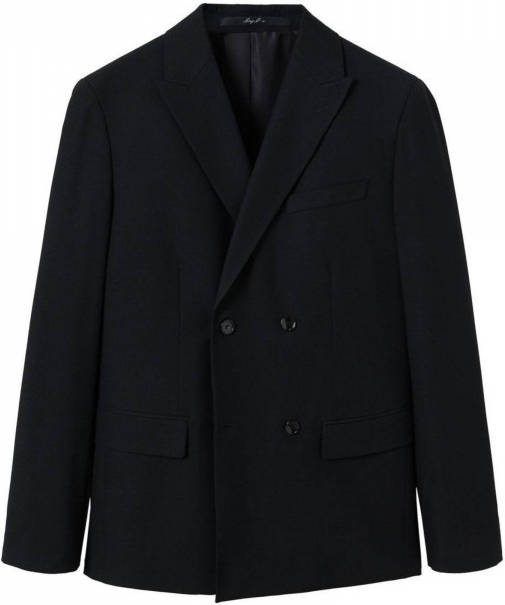 Mango Boston slim fit colbert met klepzakken