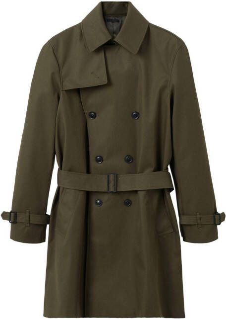 Mango Tango trenchcoat met steekzakken en ceintuur