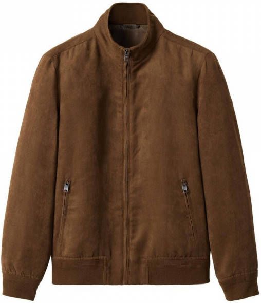 Mango Siena bomberjack met ritszakken