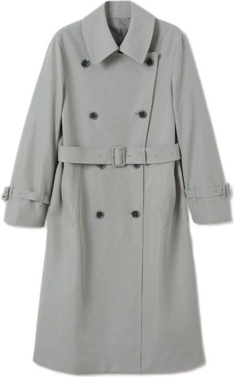 Mango February double breasted trenchcoat met ceintuur