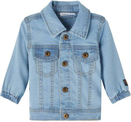 NAME IT BABY newborn baby spijkerjas NBMATHYBOS light denim