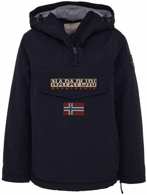 Napapijri Rainforest anorak met capuchon en halve rits