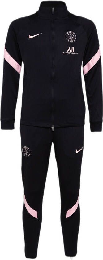 Nike Kids Paris Saint Germain Strike Uit Nike voetbaltrainingspak met Dri FIT voor kids Zwart