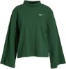 Nike Sportswear Damestop van geribbelde jersey met lange mouwen Groen online kopen
