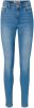 NOISY MAY high waist skinny jeans NMCALLIE blauw online kopen