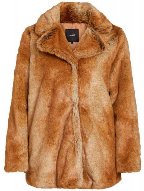 Korte Fake Jacket OBJPisca Tortoise Shell Object Korte Fake Jacket OBJPisca Tortoise Shell Object