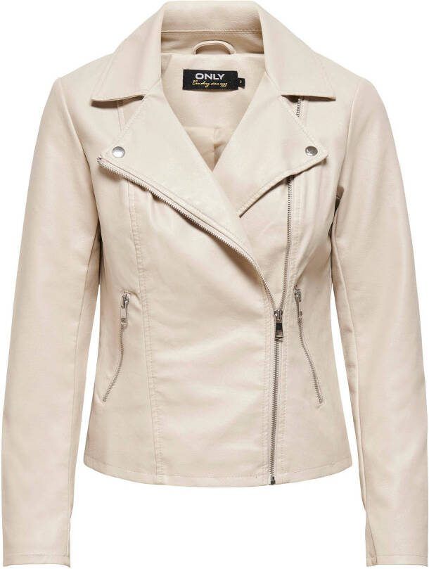 ONLY bikerjack ONLMELISA beige