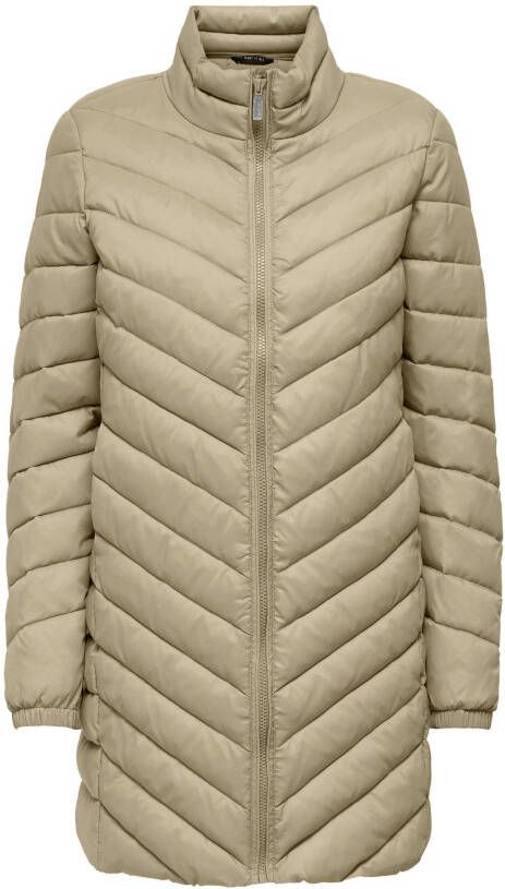 ONLY gewatteerde tussenjas ONLNEWTAHOE beige
