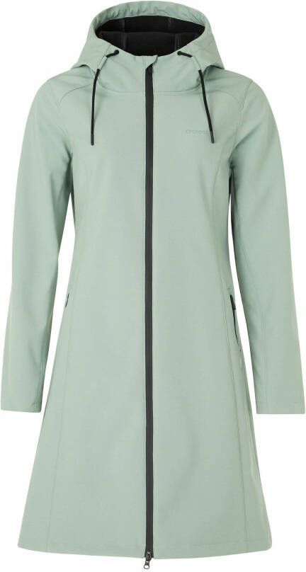 Protest softshell outdoor jas PRTERIS lichtgroen