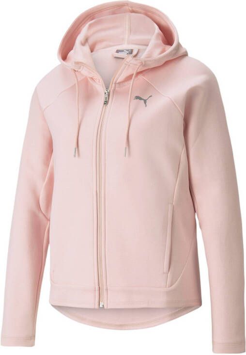 PUMA Evostripe Full Zip Hoodie Dames Roze