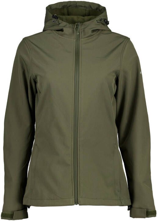 Scapino Mountain Peak Mountain Peak outdoor softshell jas olijfgroen