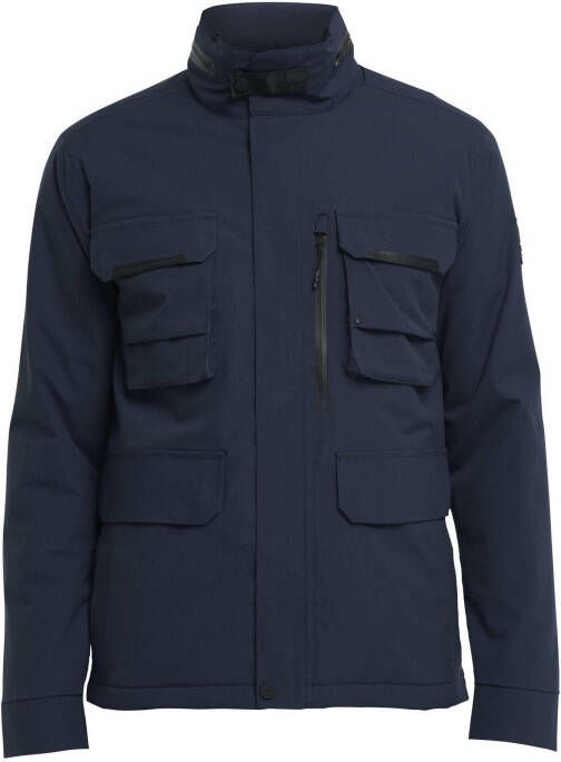 Tenson outdoor jas Fargo donkerblauw