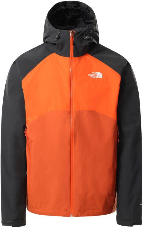 The North Face jack Stratos oranje/antraciet