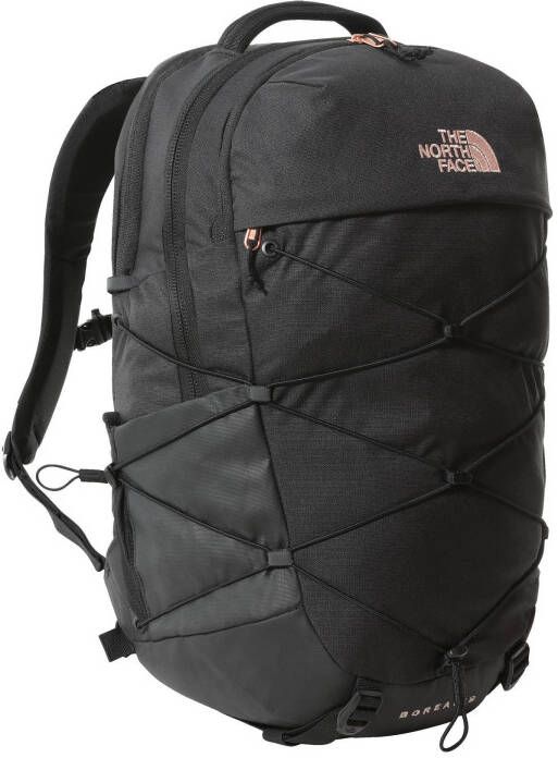The North Face rugtas Borealis zwart/roze