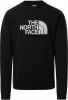 The North Face sweater Drew Peak met logo zwart/wit online kopen