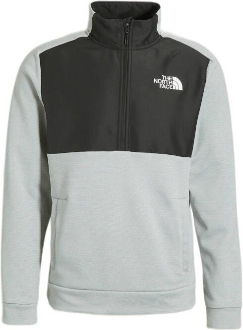 The North Face sweater Mountain Athletics lichtgrijs/zwart