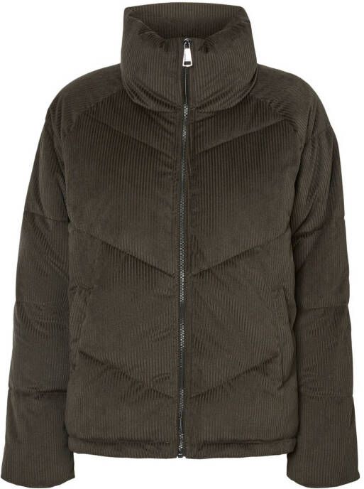 VERO MODA gewatteerde jas VMDEBBIEHARLIE groen