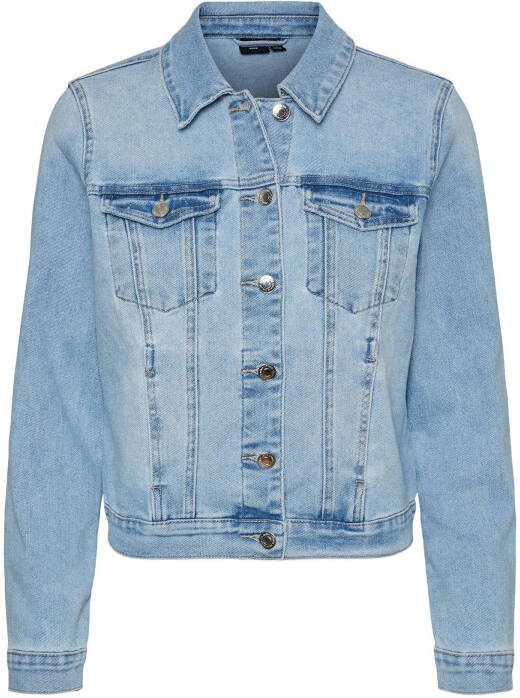 VERO MODA spijkerjasje VMFAITH light blue denim