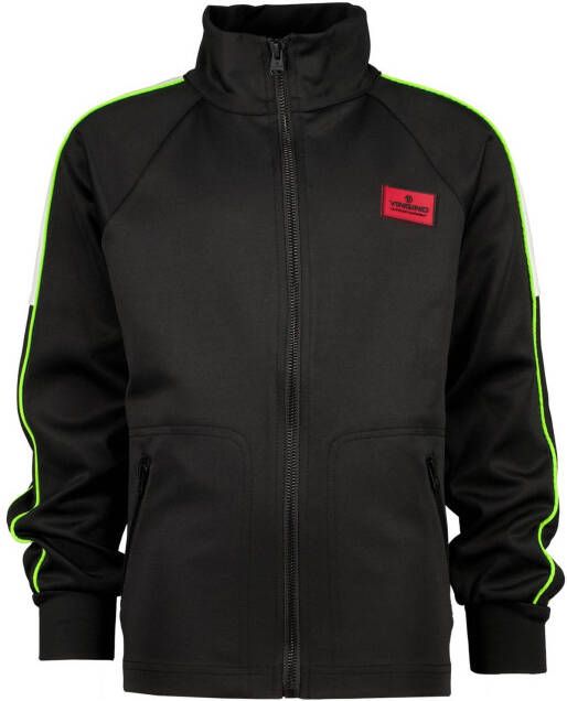 Vingino vest Ostic met logo zwart