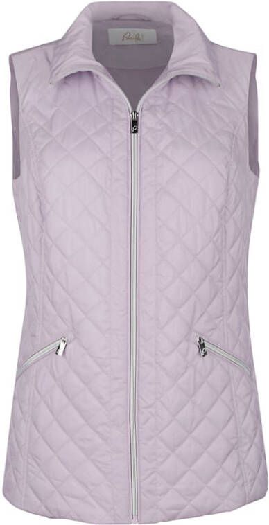 Paola Bodywarmer met trendy stiksels Lila