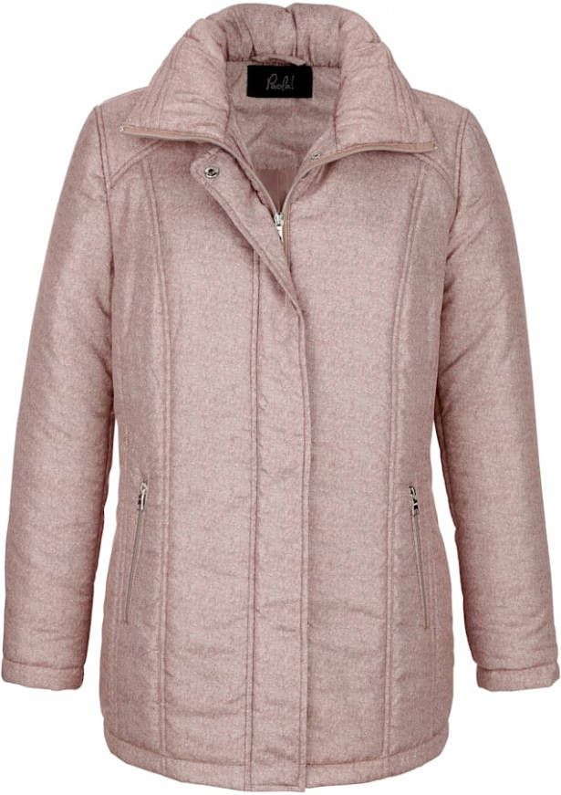 Paola Jas met siernaden Taupe/Wit